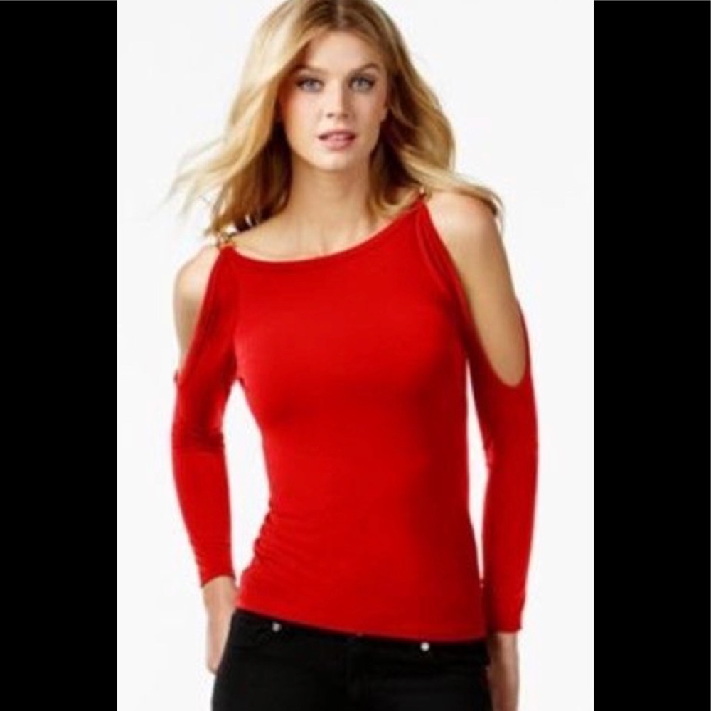Michael Kors Cold-Shoulder Top